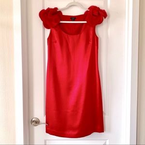 Gorgeous red silk dress